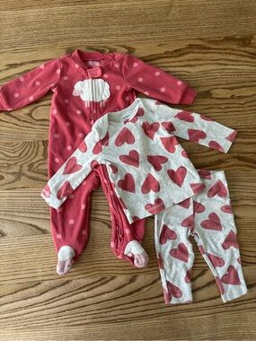 Baby Girl Pink Pajama Set - 6 months